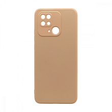 Чехол Silicone Case NEW ERA (накладка/силикон) для Xiaomi Redmi 10C светло розовый