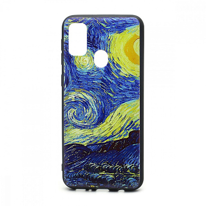 Чехол EDIVIA 3D Print (накладка/силикон-пластик) для Samsung Galaxy M21/M30S (020)