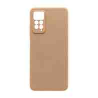 Чехол Silicone Case NEW ERA (накладка/силикон) для Xiaomi Redmi Note 11 Pro светло розовый