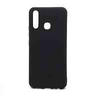 Чехол Silicone Case NEW ERA (накладка/силикон) для Vivo Y19 черный