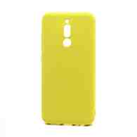 Чехол Silicone Case NEW ERA (накладка/силикон) для Xiaomi Redmi 8 желтый