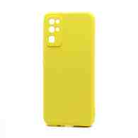 Чехол Silicone Case NEW ERA (накладка/силикон) для Huawei Honor 30 желтый