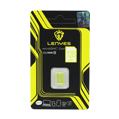 Карта памяти MicroSDHC Lenyes 128GB Class 10 без адаптера