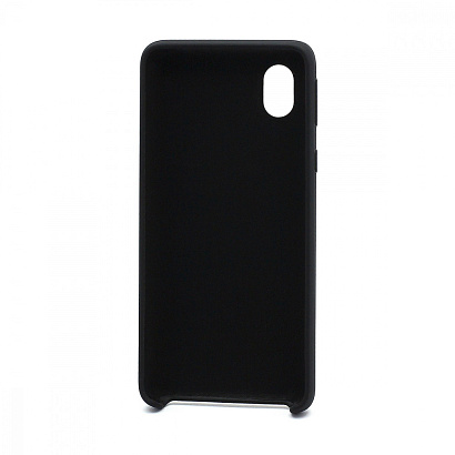Чехол Silicone Cover Color для Samsung Galaxy A01 Core/M01 Core (003) черный