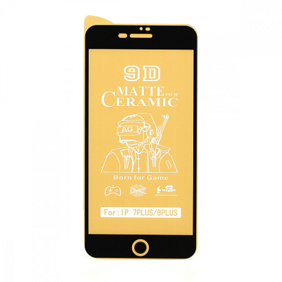 Защитная пленка Ceramic для Apple iPhone 7 Plus/8 Plus матовая тех. пак