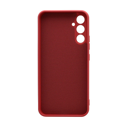Чехол Silicone Case NEW ERA (накладка/силикон) для Samsung Galaxy A34 малиновый