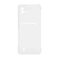 Чехол с кармашком для Realme C11 2021/C20 прозрачный (001)