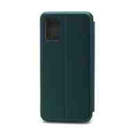 Чехол-книжка BF модельный (силикон/кожа) для Samsung Galaxy A03S зеленый