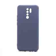 Чехол Silicone Case NEW ERA (накладка/силикон) для Xiaomi Redmi 9 серый