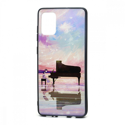 Чехол EDIVIA 3D Print (накладка/силикон-пластик) для Samsung Galaxy A71 (076)