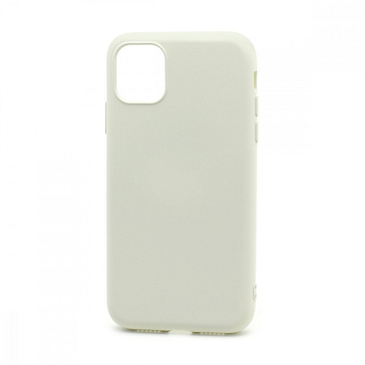 Чехол Silicone Case NEW ERA (накладка/силикон) для Apple iPhone 11/6.1 белый