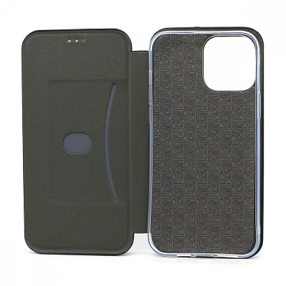 Чехол-книжка BF модельный (силикон/кожа) для Apple iPhone 13 Pro Max/6.7 черный