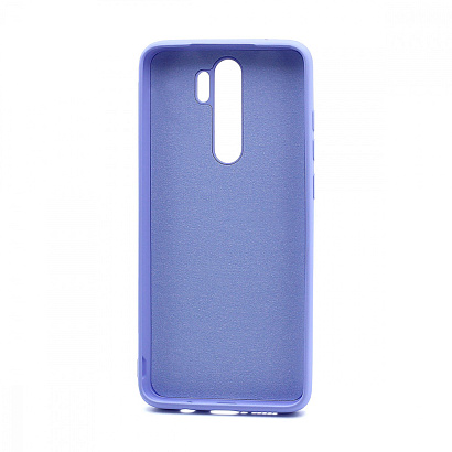 Чехол Silicone Case NEW ERA (накладка/силикон) для Xiaomi Redmi Note 8 Pro сиреневый