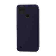 Чехол-книжка BF модельный (силикон/кожа) для Realme C21Y/C25Y синий