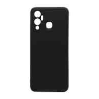 Чехол Silicone Case NEW ERA (накладка/силикон) для Infinix Hot 12 Play черный