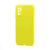 Чехол Silicone Case NEW ERA (накладка/силикон) для Xiaomi Redmi Note 10T желтый
