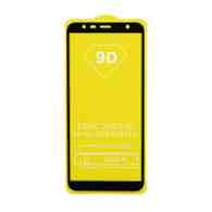 Защитное стекло Full Glass для Samsung Galaxy J4 Plus черное (Full GC) тех. пак