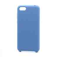 Чехол Silicone Cover Color для Huawei Honor 7A/Y5 2018 (010) синий