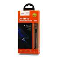 Кабель USB - Micro USB HOCO U76 "Fresh magnetic" (2А, 120см) черный