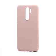 Чехол Silicone Case NEW ERA (накладка/силикон) для Xiaomi Redmi Note 8 Pro светло розовый