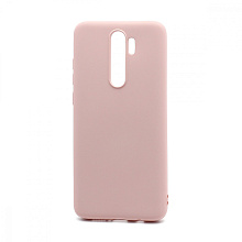 Чехол Silicone Case NEW ERA (накладка/силикон) для Xiaomi Redmi Note 8 Pro светло розовый