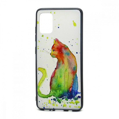 Чехол EDIVIA 3D Print (накладка/силикон-пластик) для Samsung Galaxy A51 (080)
