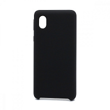 Чехол Silicone Cover Color для Samsung Galaxy A01 Core/M01 Core (003) черный