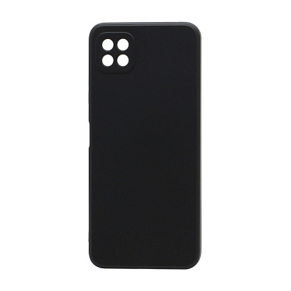 Чехол Silicone Case NEW ERA (накладка/силикон) для Samsung Galaxy A22S черный