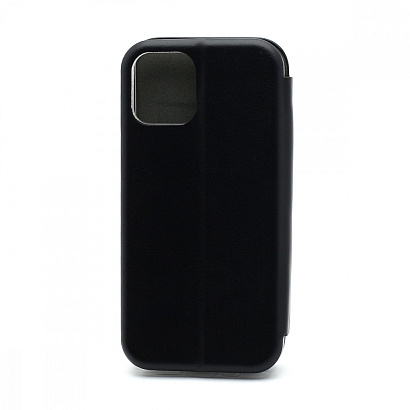 Чехол-книжка BF модельный (силикон/кожа) для Apple iPhone 12/12 Pro/6.1 черный