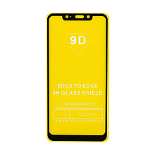 Защитное стекло Full Glass для Xiaomi Redmi Note 6 Pro черное (Full GC) тех. пак
