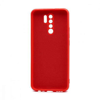Чехол Silicone Case NEW ERA (накладка/силикон) для Xiaomi Redmi 9 красный