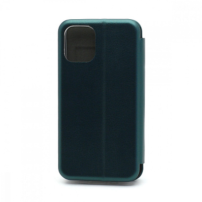 Чехол-книжка BF модельный (силикон/кожа) для Apple iPhone 12 mini/5.4 зелёный