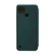Чехол-книжка BF модельный (силикон/кожа) для Realme C21Y/C25Y зеленый