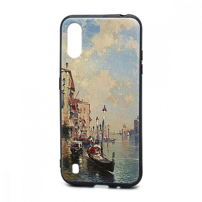 Чехол EDIVIA 3D Print (накладка/силикон-пластик) для Samsung Galaxy A01 (064)