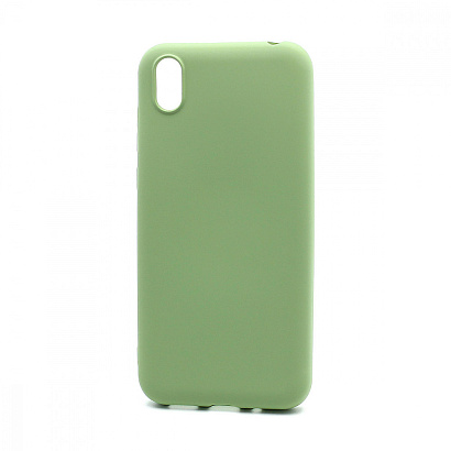 Чехол Silicone Case NEW ERA (накладка/силикон) для Huawei Honor 8S/Y5 2019 зеленый