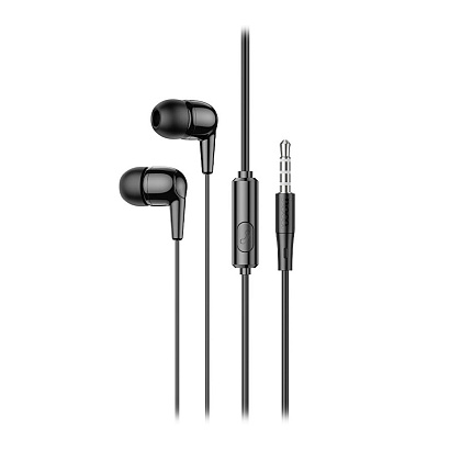 Наушники с микрофоном HOCO M-97 (3.5 mm jack) черные