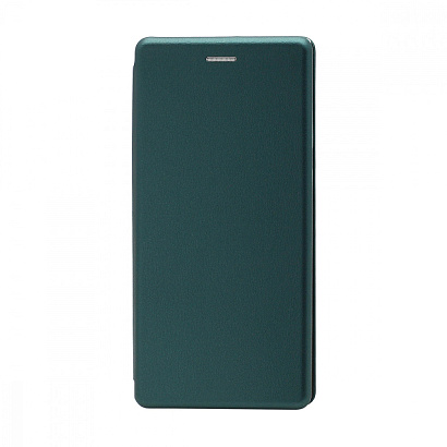 Чехол-книжка BF модельный (силикон/кожа) для Samsung Galaxy S22 Ultra зеленый