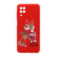 Чехол NEW ERA Winter для Samsung Galaxy A12/M12 (002) красный