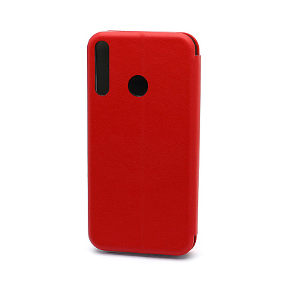Чехол-книжка BF модельный (силикон/кожа) для Huawei Honor 9C/ P40 Lite E красный