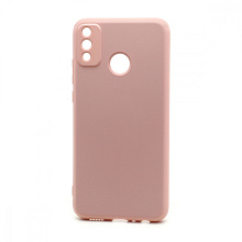 Чехол Silicone Case NEW ERA (накладка/силикон) для Huawei Honor 9X Lite светло розовый