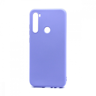 Чехол Silicone Case NEW ERA (накладка/силикон) для Xiaomi Redmi Note 8 сиреневый