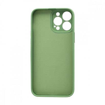 Чехол Magnet для Apple iPhone 13 Pro Max/6.7 (Soft Touch/MSafe) темно зеленый