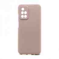 Чехол Silicone Cover Color для Xiaomi Redmi 10 (018) бежевый полная защита