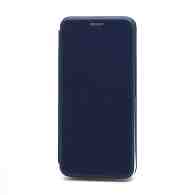 Чехол-книжка BF модельный (силикон/кожа) для Huawei Honor 30S/Nova 7SE синий