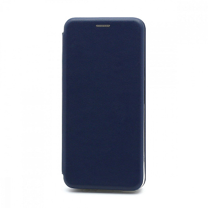 Чехол-книжка BF модельный (силикон/кожа) для Huawei Honor 30S/Nova 7SE синий