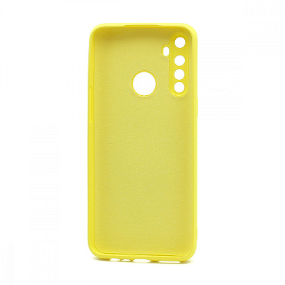 Чехол Silicone Case NEW ERA (накладка/силикон) для Realme 5/C3 желтый