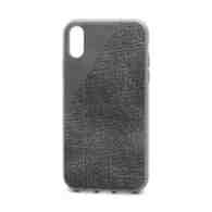 Чехол Puloka NZ19001 для Apple iPhone XR серый тех. пак