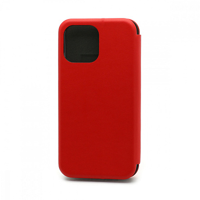 Чехол-книжка BF модельный (силикон/кожа) для Apple iPhone 13 Pro Max/6.7 красный