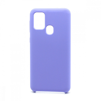 Чехол Silicone Cover Color для Samsung Galaxy M31 (013) сиреневый