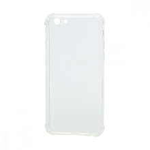 Чехол силиконовый противоударный для Apple iPhone 6/6S прозрачный